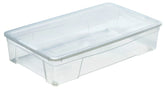 Storage Box Simply Roller With Lid & Wheels 34 L - Clear
